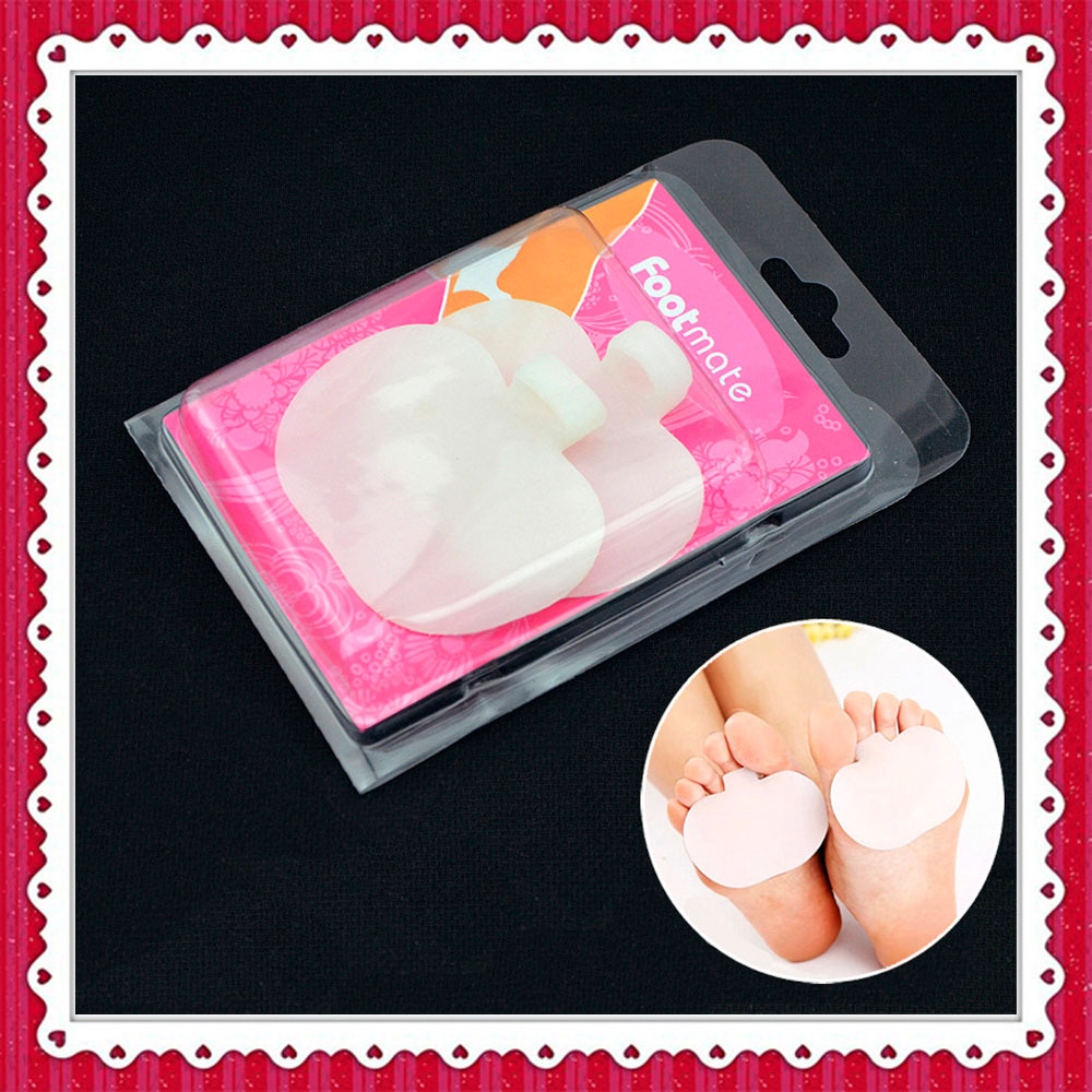 Silicone rubber forefoot pads, thickened sandals, high heel pads, foot guards, women's half-size palm pads, forefoot pads, half pads Specification image