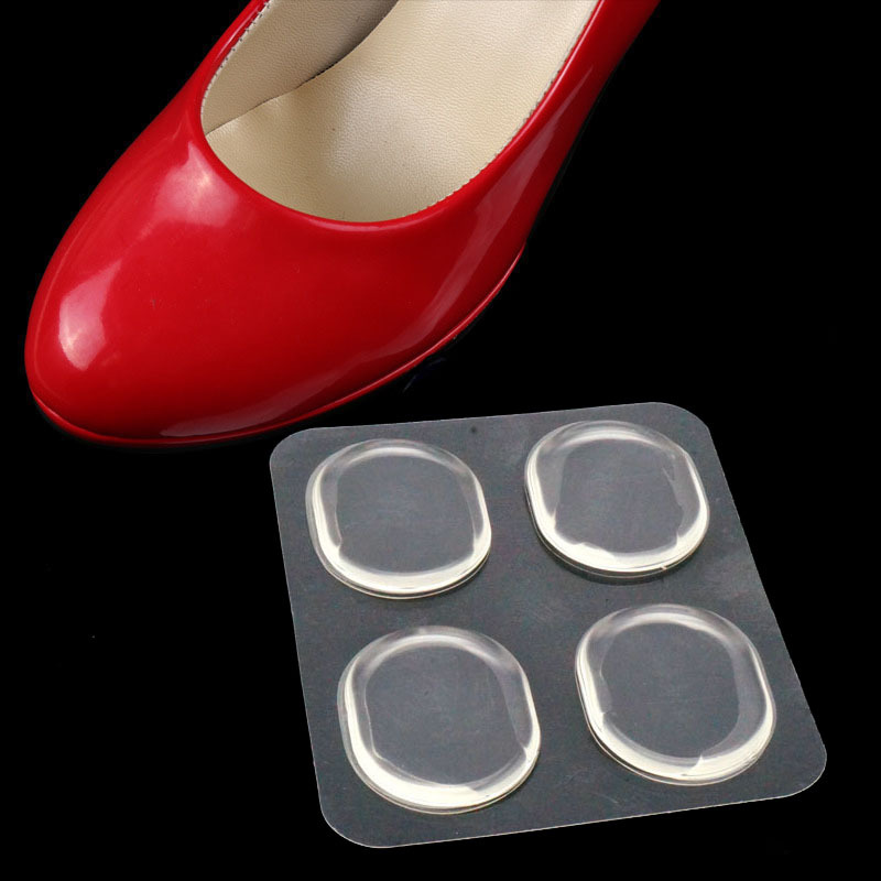 PU transparent 4-piece anti-wear patch, sticky invisible heel anti-wear patch, soft silicone waterproof foam, can be applied freely