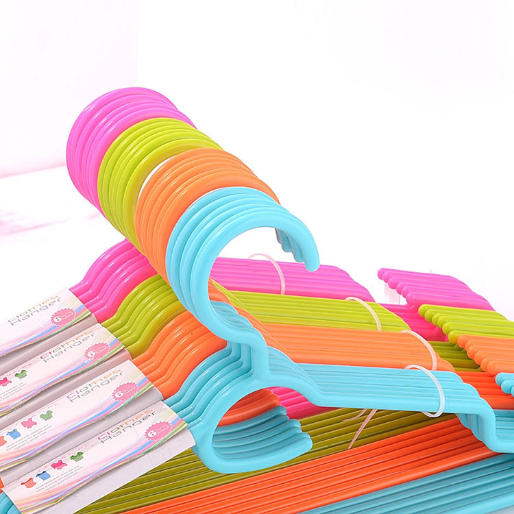 家用成人晾衣架衣柜衣撑塑料挂钩防滑塑料衣服架细节图