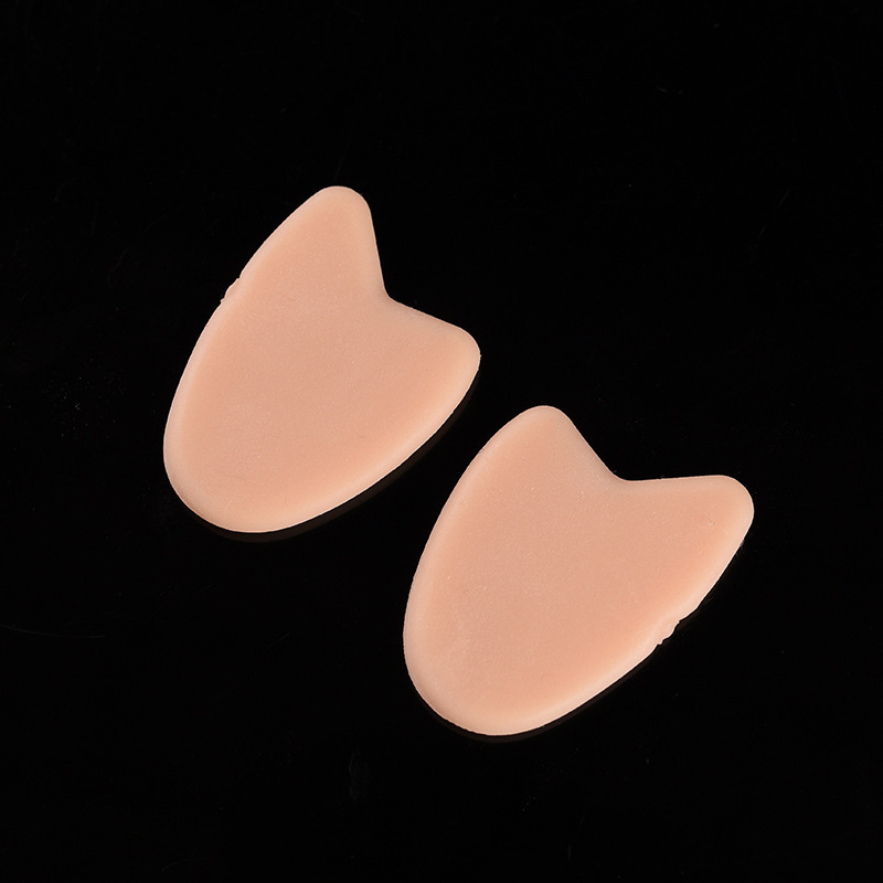 SEBS toe separation clips, silicone toe pads, overlapping toe isolation thin sheets, gel toe separators, eversion orthoses Specification image