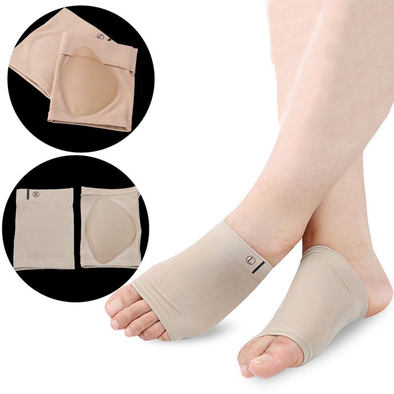 TPE triangular bandage Silicone arch pad flat foot high arch foot orthotic foot pad half pad thumbnail