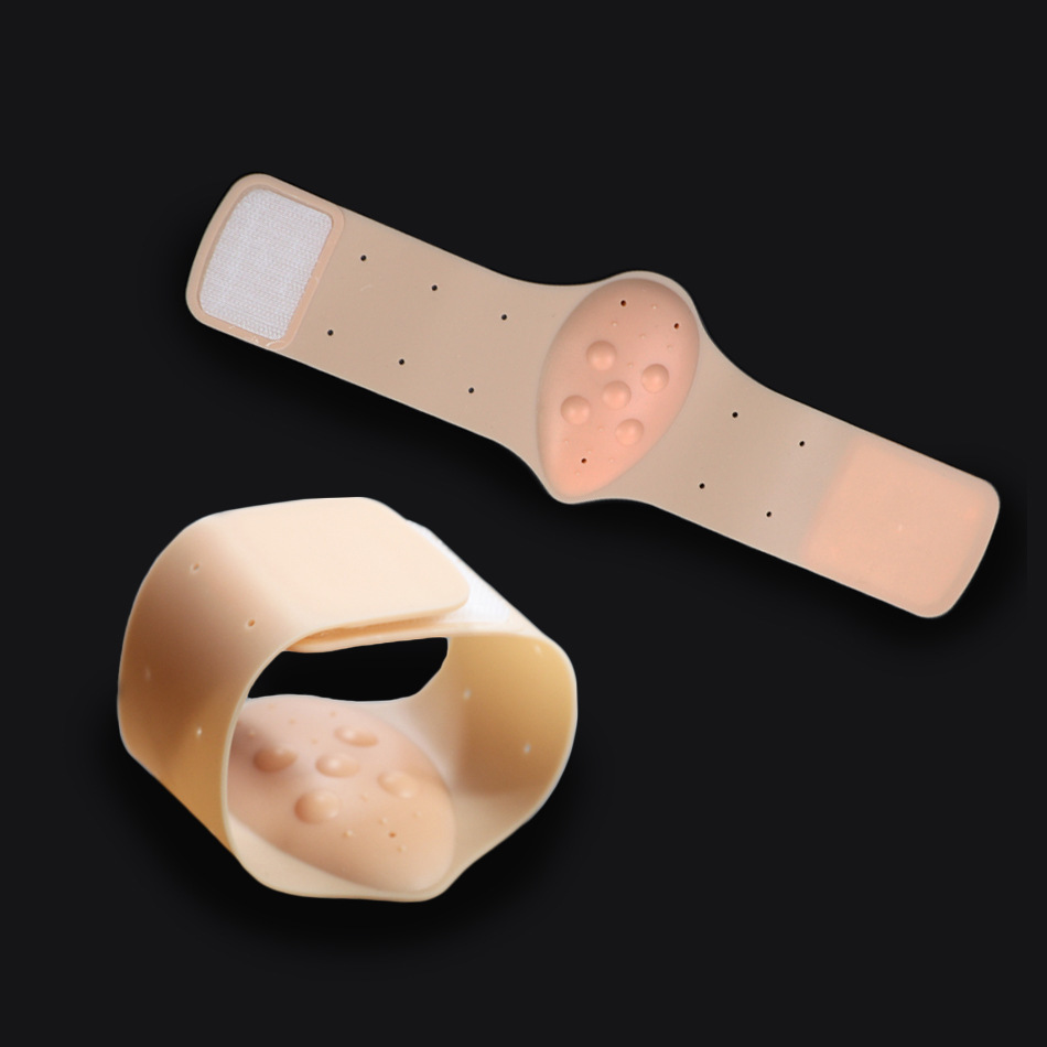 Magic buckle bandage, silicone arch pad, flat foot, high arch support, corrective insole, clubfoot, sole pad, insole Specification image