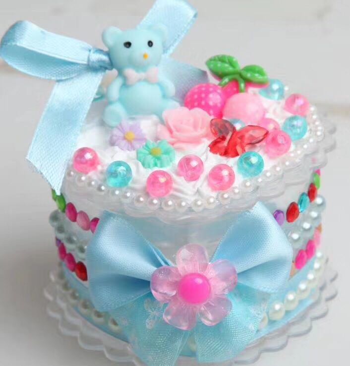 收纳宝盒儿童益智DIY 丑小丫蛋糕宝盒，可装小饰品[勾引][产品图