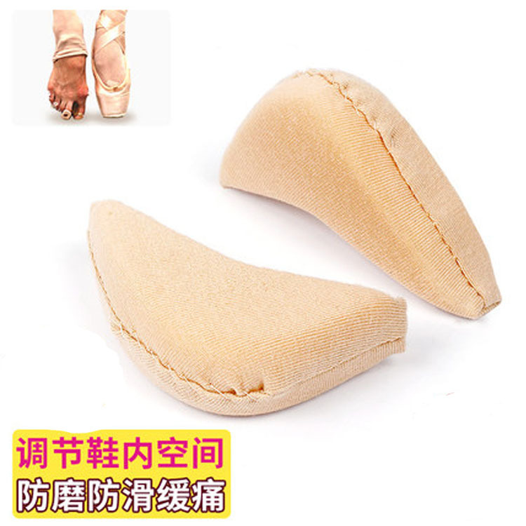 High heels, sponge toe plugs, pointed toe pads, pain-proof half-size pads, women's toe protection, comfortable toe pads, forefoot pads details Picture
