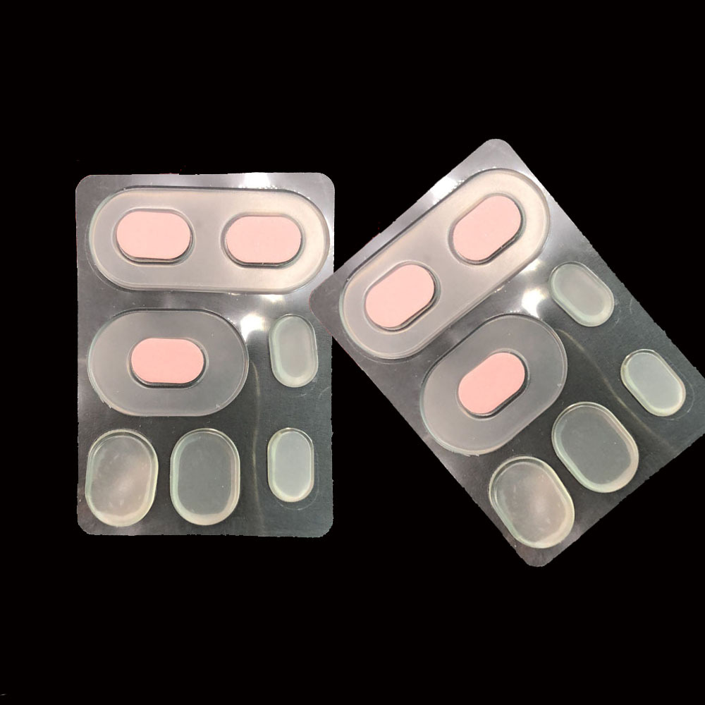 Poron silicone shock-absorbing heel anti-wear patch, PU pain-proof ruyi foot patch, high heel waterproof blister, easy to stick Application Scenario