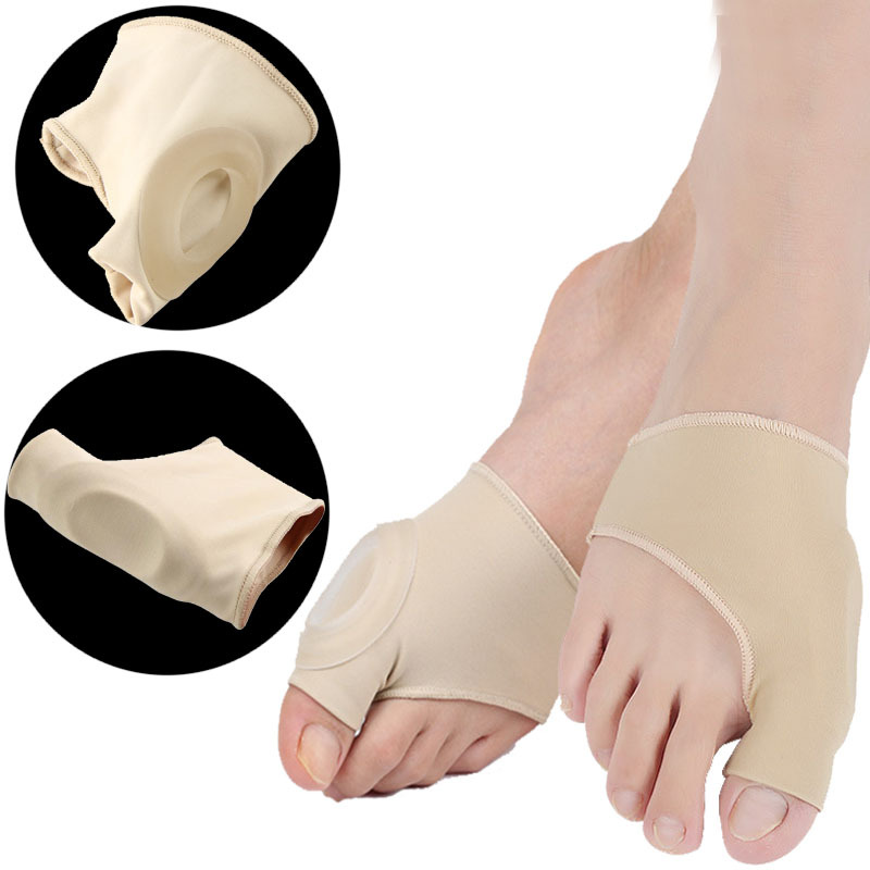 SEBS Hallux valgus care pain cover, big foot bone bunion protective cover, silicone correction forefoot sock cover