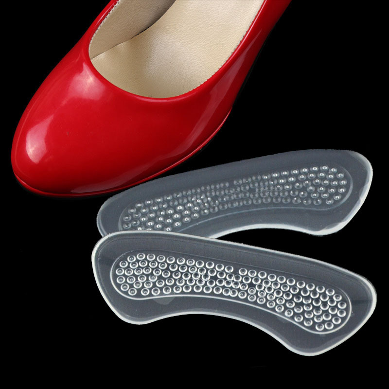Widened transparent GEL anti-friction heel patch for women's high heels, anti-friction heel patch for waterproof foam on the heel