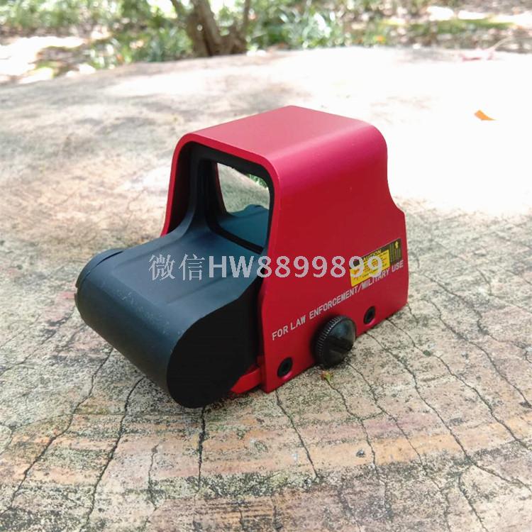 弹弓枪水弹枪瞄准器红色553全息红点抗震短瞄