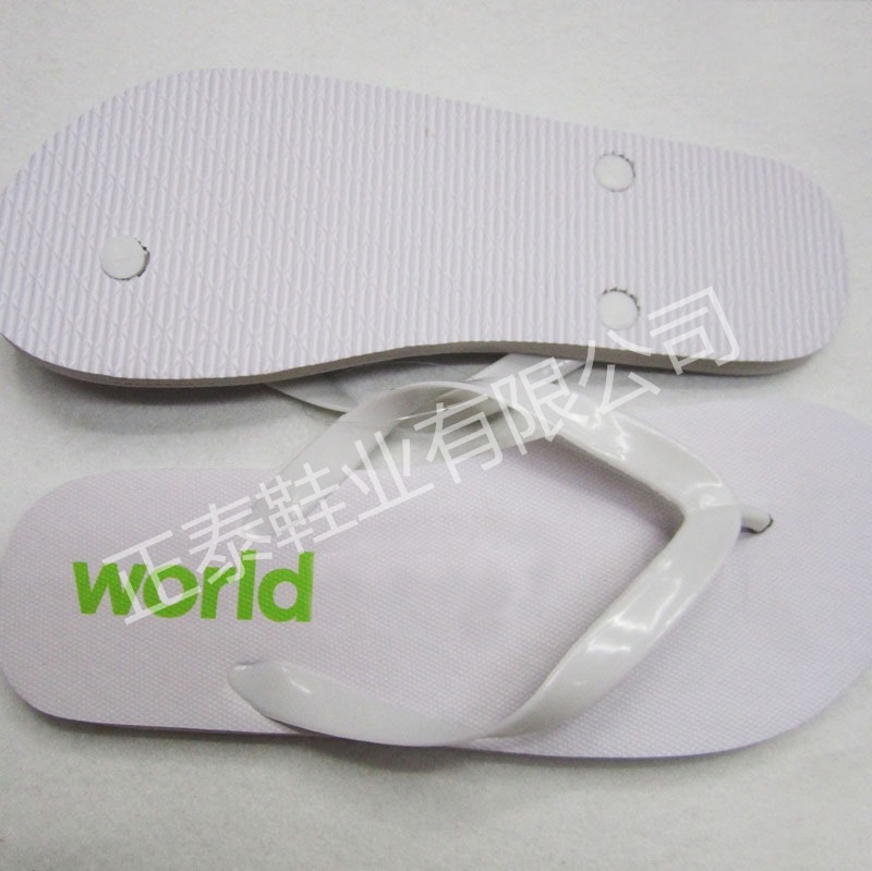 Customized advertising and promotional gifts based on samples: White herringbone slippers with patterns are available. We can also customize beach herringbone slippers Application Scenario