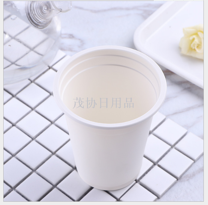كأس شراب قابل للتحلل يستخدم لمرة واحدة من كأس نشوة الذرة، 470ml كأس الماء الأبيض Specification image