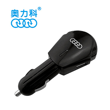 Aolike AL-528 car mobile phone charger, 4USB fast charger, 2A current intelligent car charger Specification image