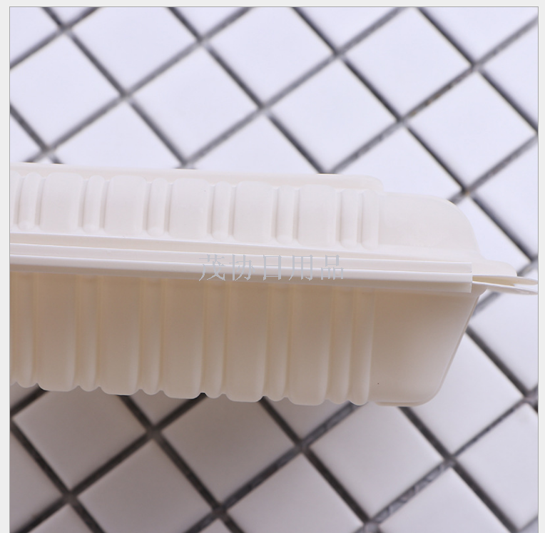 Disposable packaging box 450ml square takeaway box Environmentally friendly degradable fast food box lunch box