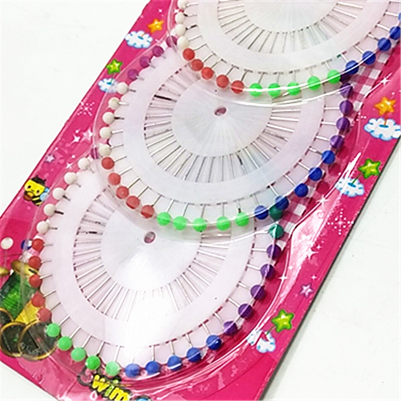 5pc pearlescent needle, colored pearlescent needle, pin, positioning needle, anti-rust fixing needle, garment cutting needle Application Scenario
