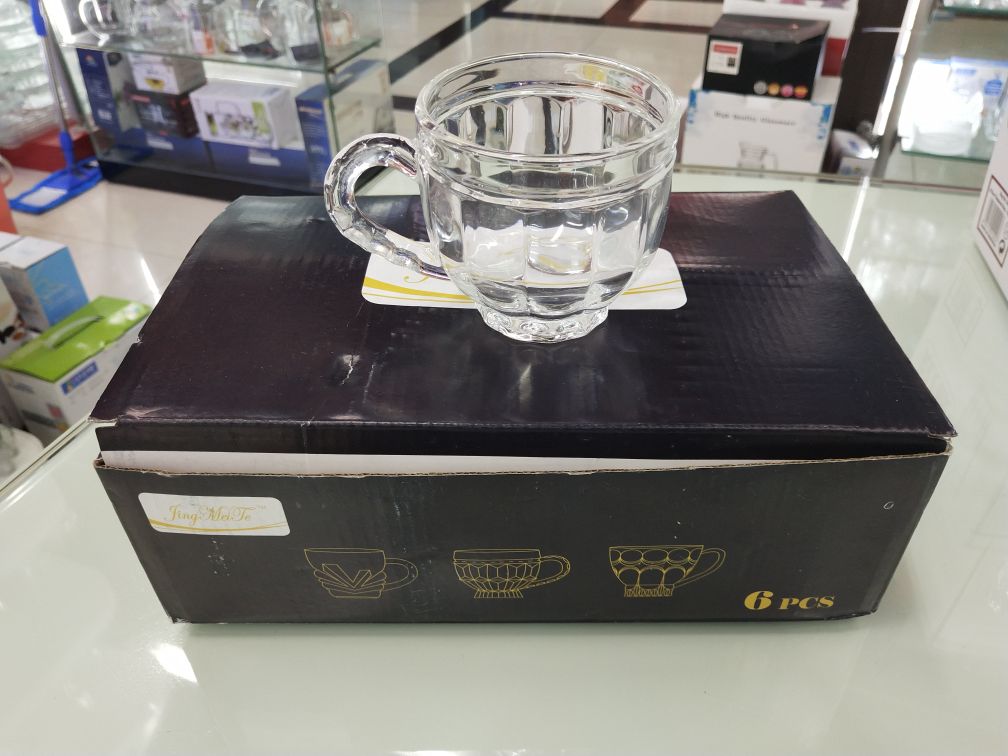 玻璃把杯6pcs