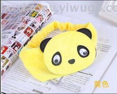 Microfiber butterfly hair band face makeup beauty salon hair band full figure
