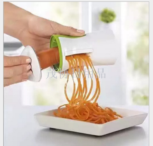 New kitchen multi-functional fillet cutter Spiral funnel fillet cutter Rotary fillet cutter Vegetable cutter planer