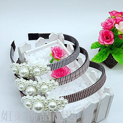 2 yuan store this year popular pearl headband headband buckle series details Picture