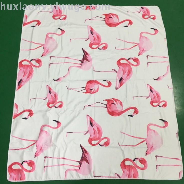 Foreign trade hot bath towel microfiber beach towel rectangular active printed beach towel details Picture
