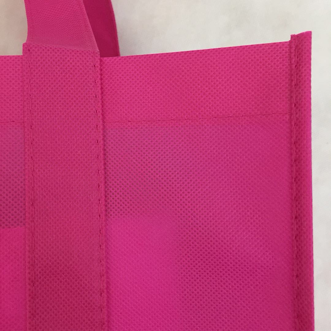 Wholesale Tape In The End Of Non-Woven Bags Can Print Logo Environmental Supermarket Shopping Bags Advertising Bags Customized details Picture