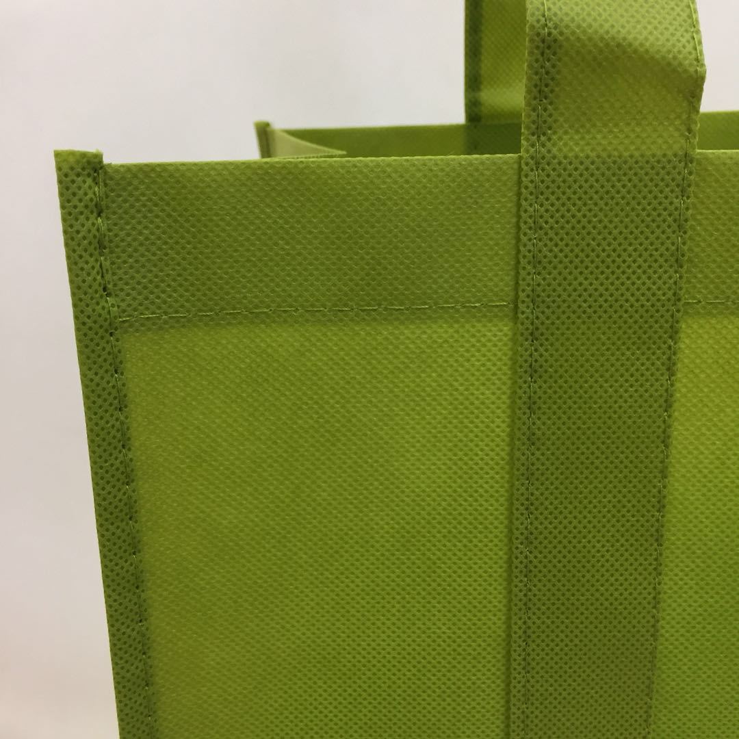 Wholesale Tape In The End Of Non-Woven Bags Can Print Logo Environmental Supermarket Shopping Bags Advertising Bags Customized Application Scenario