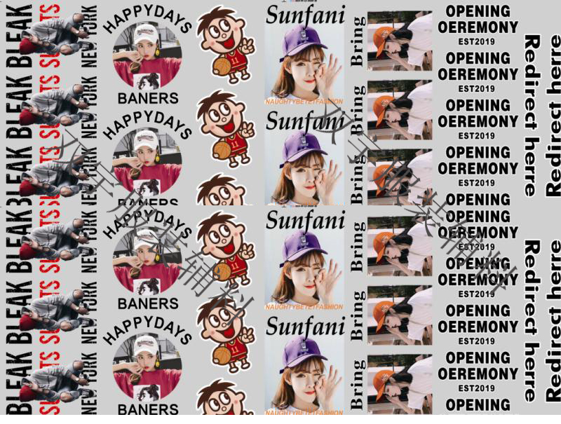 2020 New Beauty T-Shirt Offset Heat Transfer Hot Picture, Hd, Colorful, New 14 details Picture