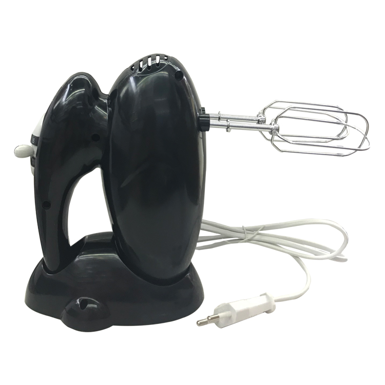 New household handheld egg beater, D-type egg beater (with base), electric egg beater