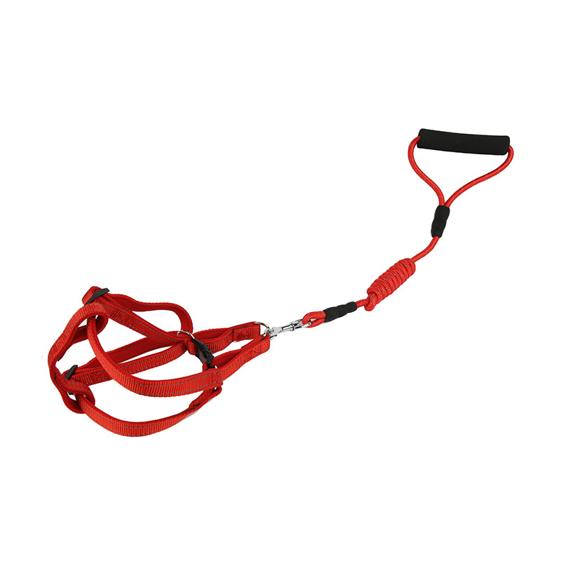 Comfortable diving material, reflective leash, pet round rope, pet set, reflective pet round rope, reflective chest and back