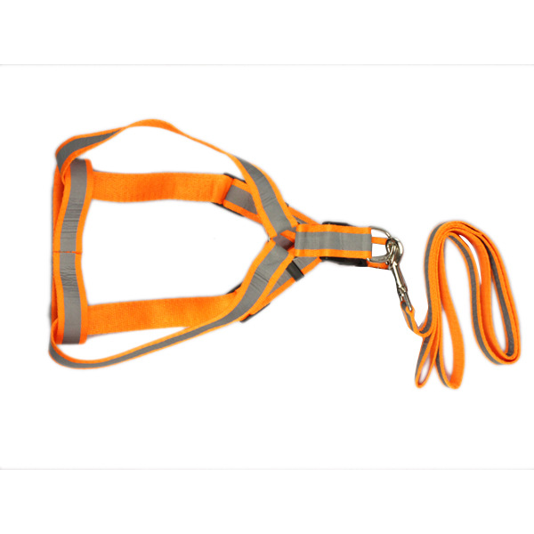 宠物牵引绳胸背带小狗狗贴布牵引带胸背套小型犬狗绳子产品图