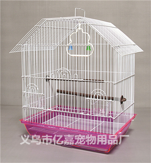 Thickened iron wire birdcages, parrot metal cages for export 405
