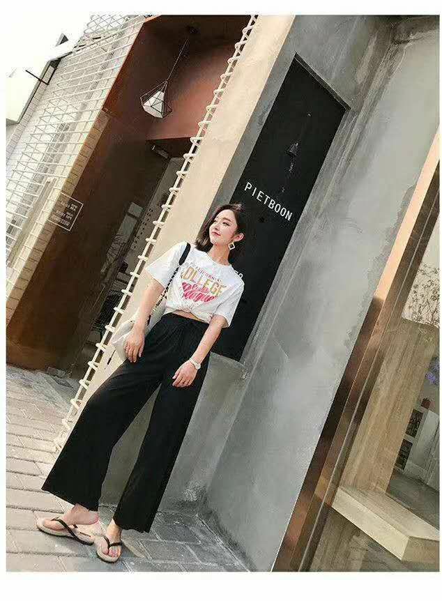 冰丝麻裙裤拼多多跑量版，少女时尚舒适版，妇女版，阔腿打底裤，