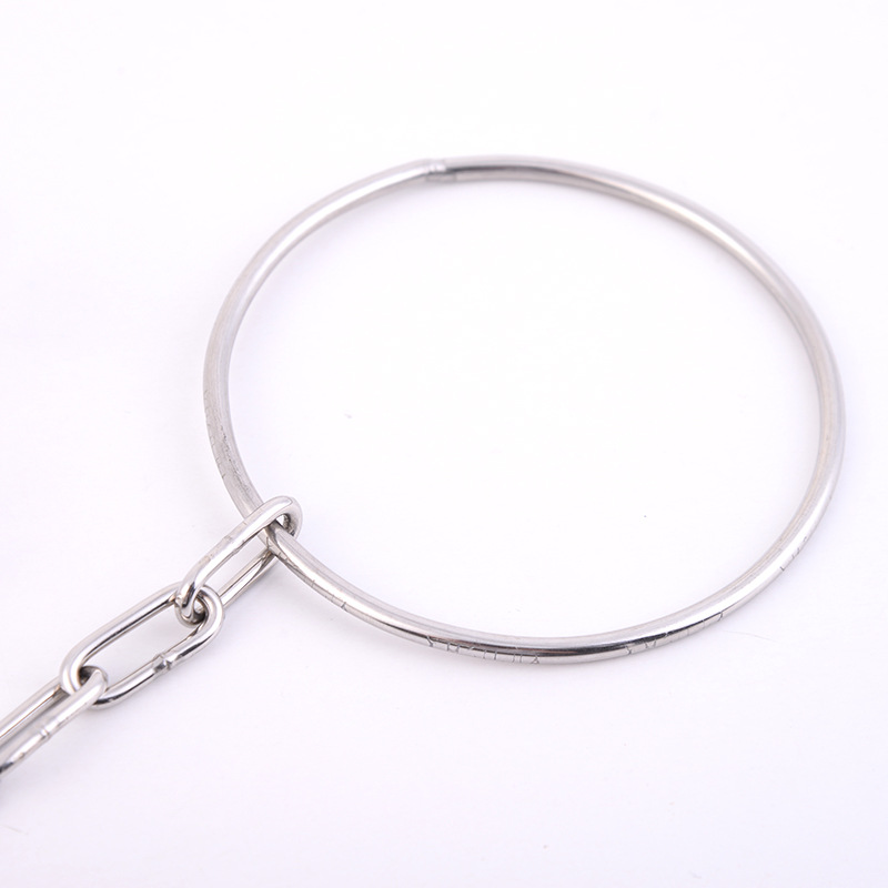 Factory direct sales of pet supplies: anti-bite iron chains, dog leashes, dog chains, leashes, dog straps details Picture