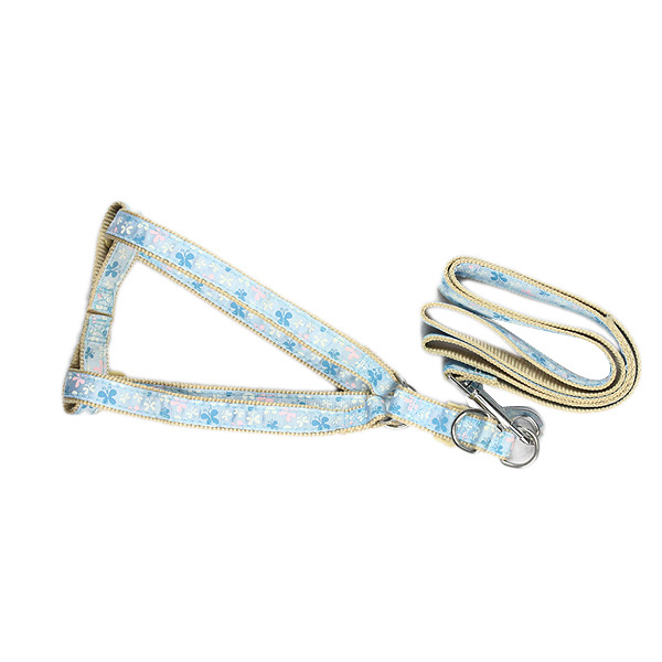 宠物牵引绳胸背带小狗狗贴布牵引带胸背套小型犬狗绳子细节图