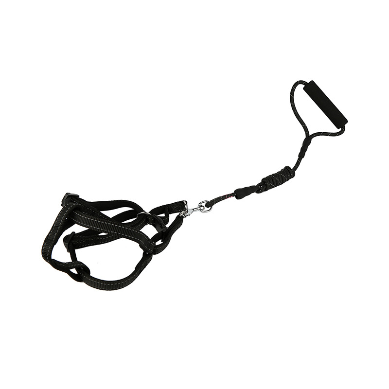 Comfortable diving material, reflective leash, pet round rope, pet set, reflective pet round rope, reflective chest and back Application Scenario