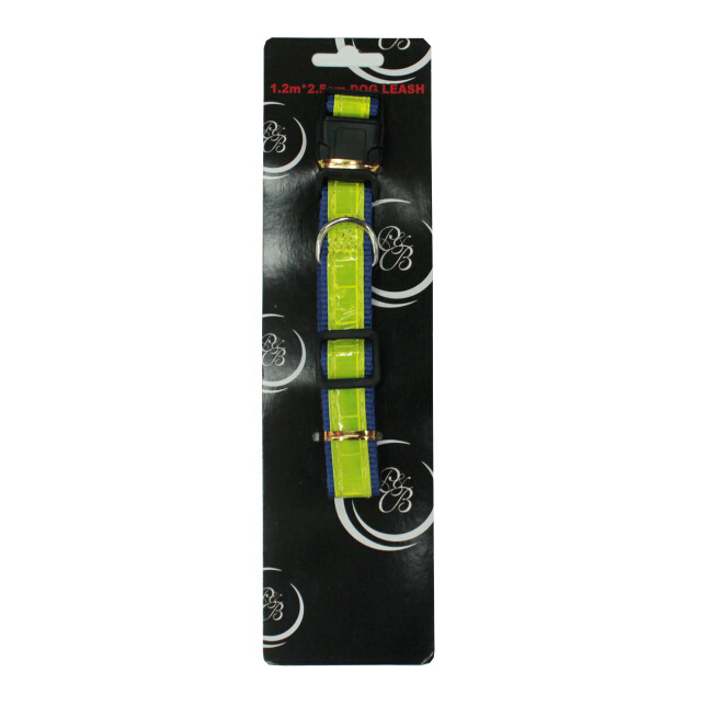Wholesale of pet supplies: Luminous dog neck rings, colorful reflective dog collars, reflective collars