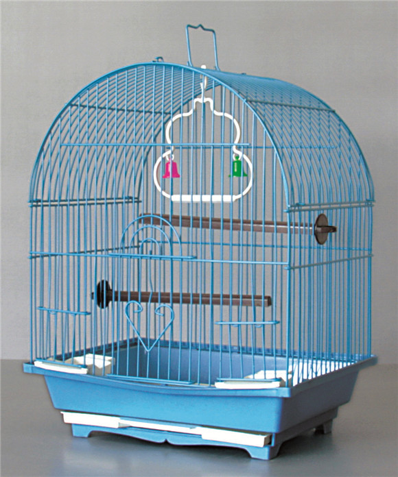 Thickened iron wire birdcages, parrot metal cages for foreign trade export