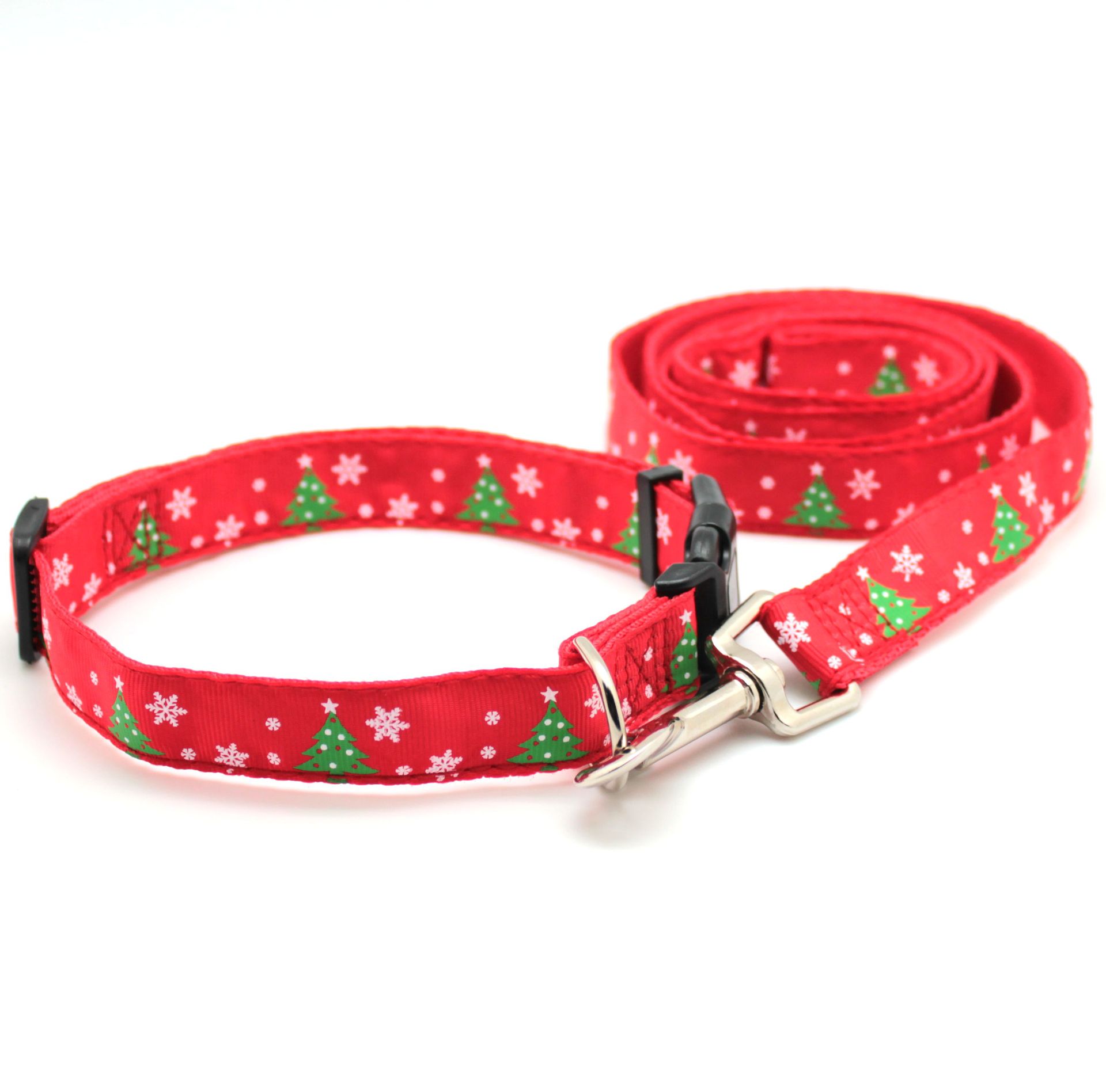 Christmas pet collars, Christmas leashes, dog collars and dog lashes factory direct sales details Picture
