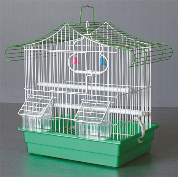 Thickened iron wire birdcages, parrot metal cages for export HA101