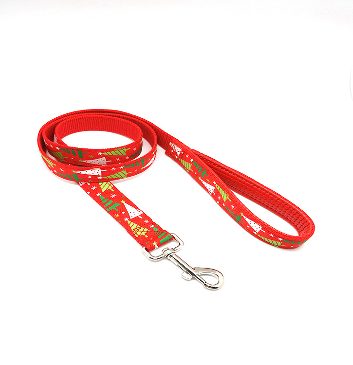 Pet leash 2018 Christmas and Halloween leash Comfortable dog leash with foam handle Specification image