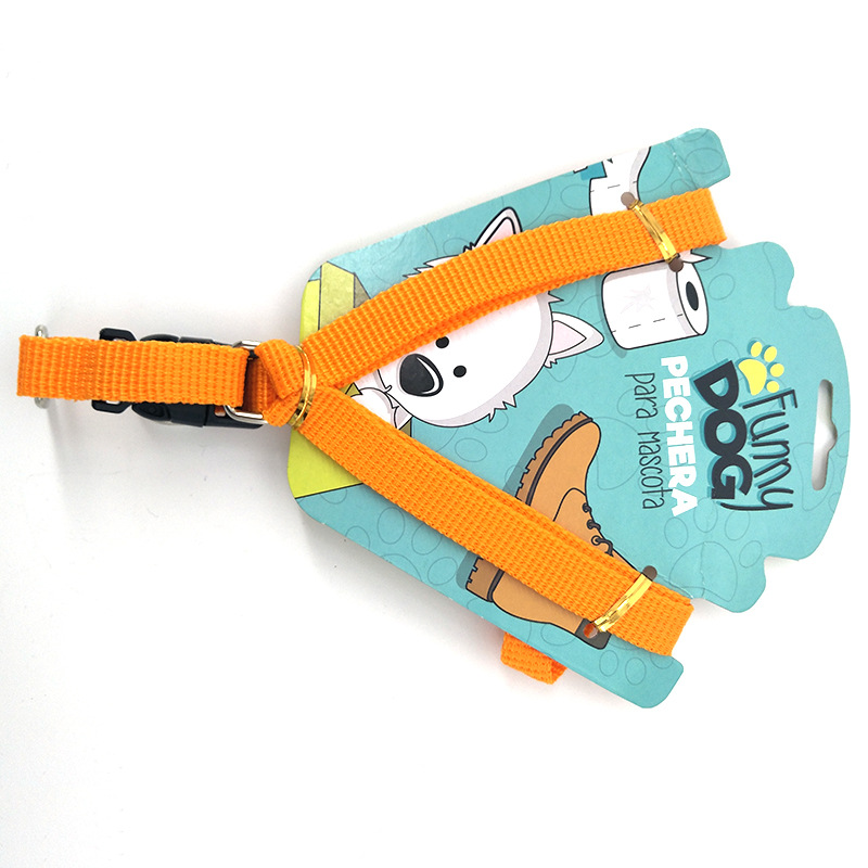Factory direct sales of pet leashes, plain and basic pet chest and back Application Scenario