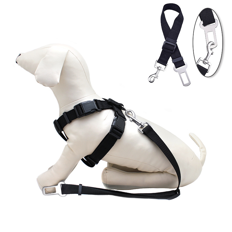 Car pet pads, seat belts, dog car pets, chest and back