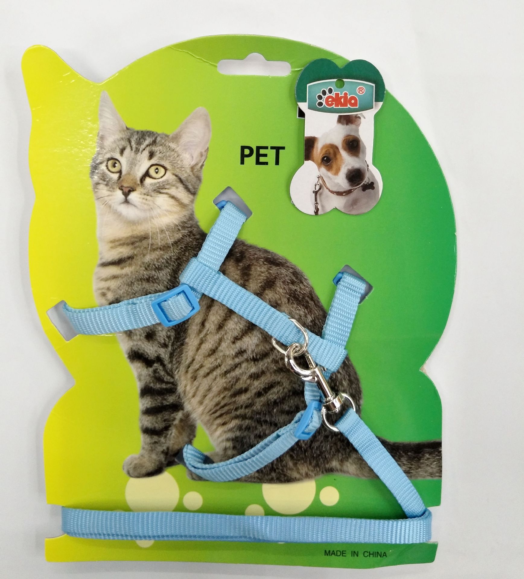 宠物牵引绳 宠物猫链 猫胸背带 工字型猫链