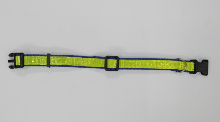 Wholesale of pet supplies: Luminous dog neck rings, colorful reflective dog collars, reflective collars Specification image
