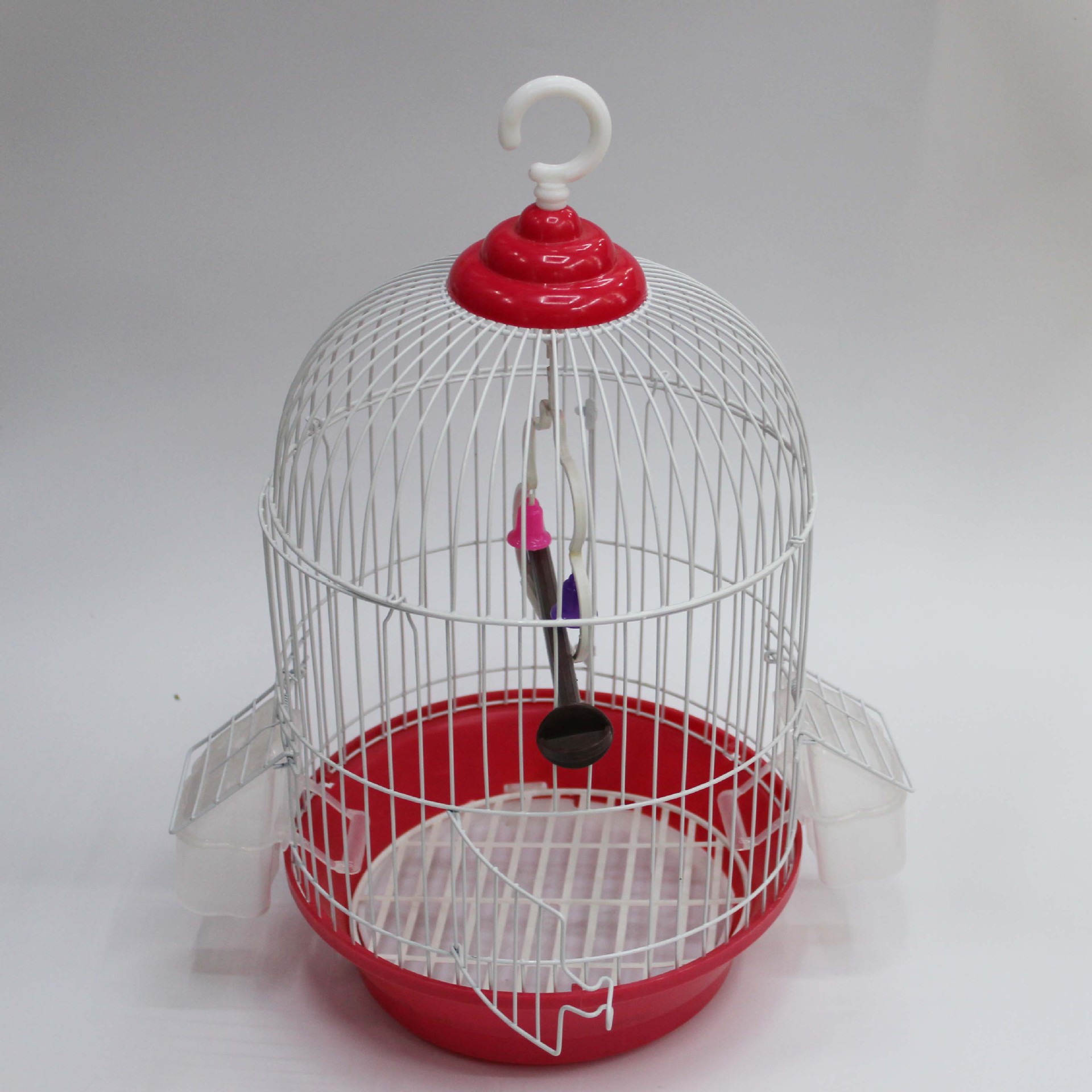 Thickened iron wire birdcages, parrot metal cages for export A003