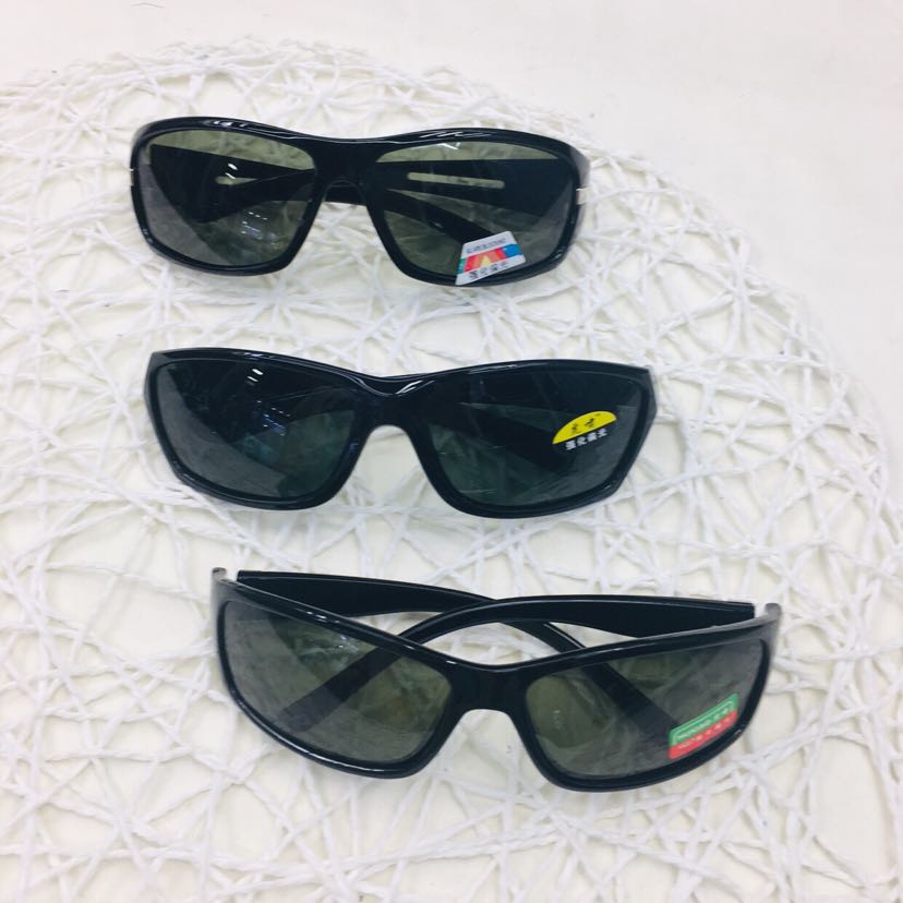 Espejo deportivo polarizador gafas negras sombreador