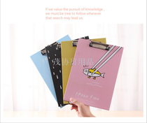 A4 vertical Tablet creative office paper folder with student writing pad folder