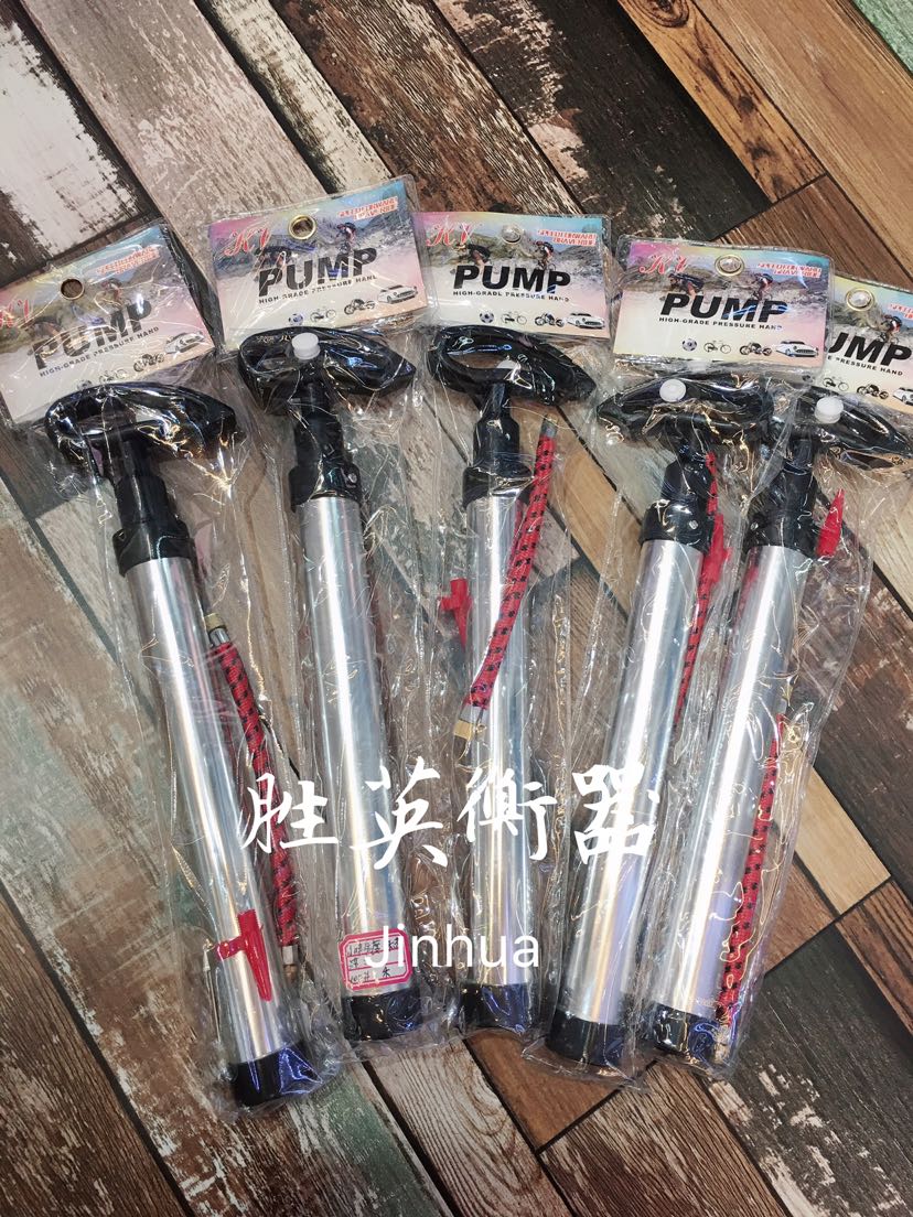 电镀小气筒 自行车 户外爱好者必备细节图