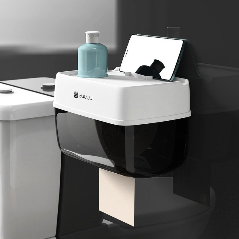 Toilet tissue box Toilet tissue box Modern simple roll paper box Tissue box storage rack