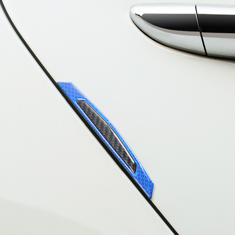 Car door anti-collision strips, door anti-collision stickers, wheel arch anti-collision stickers, body reflective stickers, carbon fiber warning lights Application Scenario