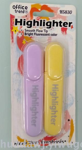Highlighters, colored students, marking key knowledge points, office supplies, accounting details Picture