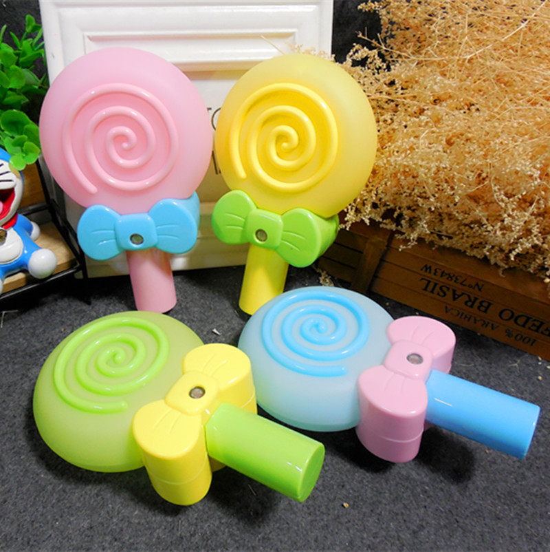Lollipop LED light festival can stand mini night light sensor bedside lamp